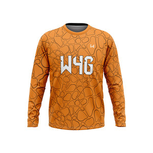 เสื้อยืดออกกำลังกายผู้ชาย แขนยาวไร้ตะเข็บ ยืดได้สี่ทิศทาง น้ำหนักเบา เป็นมิตรกับสิ่งแวดล้อม แห้งเร็ว ต้านเชื้อแบคทีเรีย ระบายอากาศได้ดี ทรงเข้ารูป - Product Image 2