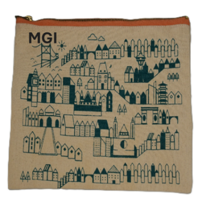 Custom Eco-Friendly 100% Organic Cotton <b>Drawstring</b> <b>Bag</b> Reusable <b>Canvas</b> Zipper Logo Printed Easy Handled Foldable Gift <b>Bag</b> MGI - Product Image 6