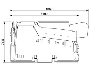 Module analogique DE IB IL AI 8/SF-PAC-16A 220V 2861412 - Product Image 3