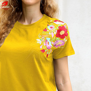 Camisetas Bordadas Elegantes para Mujer, Top Informal Ligero para Moda Urbana y Uso Diario a un Precio Razonable - Product Image 2