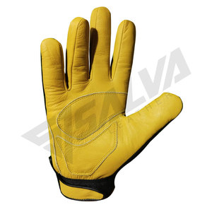 Guantes de Trabajo Anti-Impacto de Doble Palma, Cuero Vacuno de Primera Calidad, Protección para Manos, Guantes de Trabajo de Moda - Product Image 3