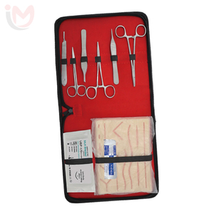Kit de formation aux sutures pour étudiants en médecine avec instruments en acier inoxydable et coussin d'entraînement pour la chirurgie - Product Image 5