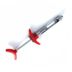 Máquina de llenado de jeringas prellenadas de calidad premium para cartuchos dentales de gel líquido en color rojo a precio económico - Product Image 5