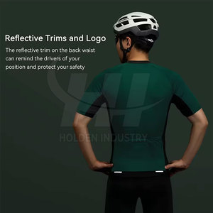 Maillot de cyclisme confortable, respirant, en maille, design flexible, pour le cyclisme - Product Image 3
