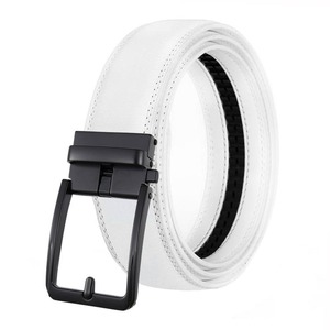 Ceinture en cuir pour homme de haute qualité avec boucle automatique en alliage, styles formels et tendance, pour la vente en gros - Product Image 2