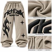 Pantalon de survêtement mi-long Richitalk pour homme, style urbain, avec cordon élastique, respirant, imprimé caoutchouc en relief, en polyester léger, idéal pour l'été