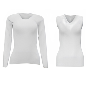 <b>Thermal</b> <b>Vest</b> Base Layer Heated <b>Rash</b> Sport Casual Mens <b>Womens</b> Plus Size Short Sleeve Long Sleeve Sleeveless V Neck Heat Retention - Product Image 1