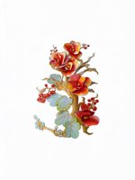 Vente flash - Art mural floral 3D en aluminium original, décoration florale suspendue pour salon, chambre, hôtel, terrasse