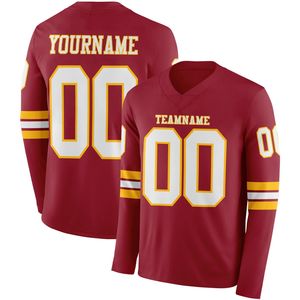 Camiseta de Fútbol Personalizada para Hombre, Manga Larga, Spandex/Poliéster, Malla Transpirable, Impresión por Transferencia de Calor/Digital/Bordado - Product Image 6
