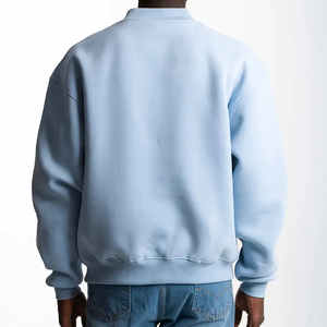 Fabricant OEM personnalisé de sweat-shirts en molleton de coton, étiquette privée, production en gros, fournisseur de pulls à col rond - Product Image 2