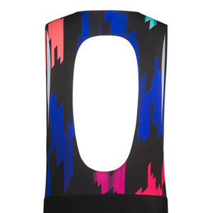 Cuissard de cyclisme personnalisé avec logo, imprimé par sublimation, taille élastique, unisexe, pour vélo de route, respirant - Product Image 6