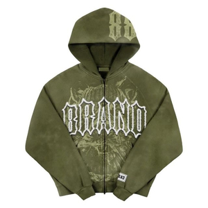 Sudadera con Capucha Extra Grande Personalizada para Hombre, Impresión por Sublimación, Estilo Urbano, Corte Regular, Tejido de Forro Polar, Transpirable para Invierno - Product Image 4