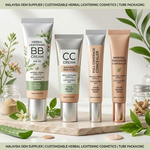 Proveedor de Malasia Ofrece Productos Cosméticos Herbales Aclarantes Personalizables, Maquillaje OEM, Crema BB, Crema CC, Corrector Mineral - Product Image 2