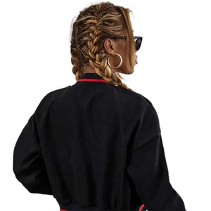 Veste varsity courte personnalisée pour femmes, veste bomber varsity courte - Product Image 4