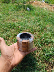 Quemador de Oud Árabe Artesanal de Madera y Resina para un Aroma Oriental Profundo, Decoración de Sala de Estar de Lujo y Ambiente Espiritual Nocturno para Ramadán - Product Image 6