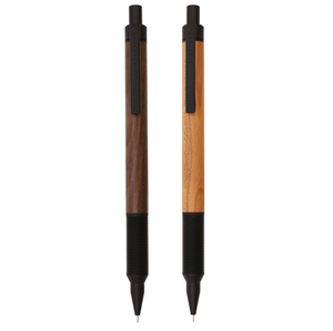 Crayon mécanique en métal Ganraku 0,5 mm, imprimé UV, bois de cerisier, instrument d'écriture de luxe, minimaliste japonais - Product Image 5