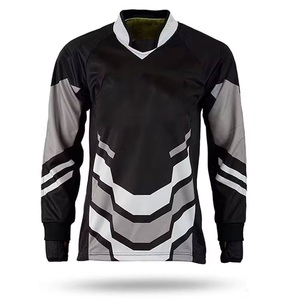 Maillot de paintball imprimé de qualité supérieure pour jeunes joueurs, avec renforts Bartack et avant-bras rembourrés, idéal pour les entraînements de tir. - Product Image 1