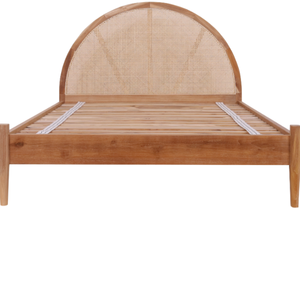 Cama King Size Redonda de Diseño Clásico en Ratán con Estilo Americano para Decoración del Hogar - Product Image 5