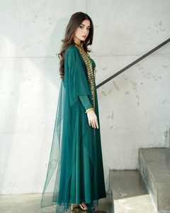 Vestido Modesto de Chifón 100% Poliéster, Kaftan Abaya Farasha Jalabiya 2026, Tradición Islámica Musulmana, Venta al por Mayor en Dubái - Product Image 2