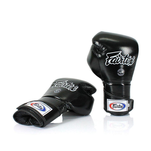 Gants de sparring Fairtex Muay Thai en cuir professionnel pour l'entraînement et le sparring, avec logo personnalisé OEM, pour le kick-boxing, de 8oz à 16oz - Product Image 1