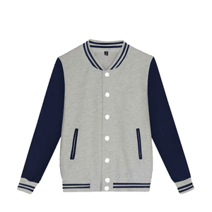 <b>Men's</b> Black <b>White</b> Varsity <b>Jacket</b> Preppy Style Knitted Polyester Baseball <b>Jacket</b> Regular Fit Turn-down Collar Solid Color - Product Image 5