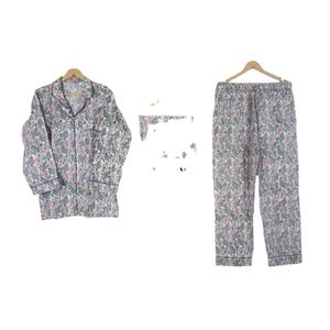Robe de nuit de la meilleure qualité Ensemble de pyjama à manches longues pour femmes 100% coton Ensemble Pj pour femmes Vêtements de nuit à vendre à des prix d'usine - Product Image 1