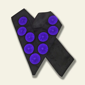 ปลอกคอพิธีกรรมเมสันแบบมีจี้ประดับ ผลิตในปากีสถาน สำหรับเลขานุการแห่งลอดจ์ และเลขานุการการเงินแห่งลอดจ์ - Product Image 4