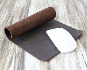 Genuine Leather <b>Mouse</b> Pad Smooth Edge Finish Desk Mat Luxury Cowhide Leather Mousepad for Senior Managers LMP-0083 - Product Image 5