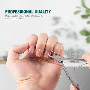 Alicates Profesionales Rusos para Cutículas Dos en Uno con Empujador de Cutículas, Punta de 6mm para un Corte Delicado y Suave - Product Image 5