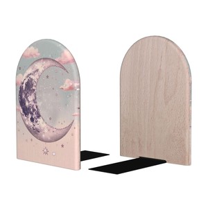 Teak Wood wooden <b>bookends</b> and desk organizers OEM Custom Wholesale | Aqdus Saleem India - Product Image 3