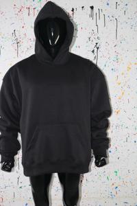 Sudaderas con capucha para hombre, con cremallera, 100% algodón - Product Image 2