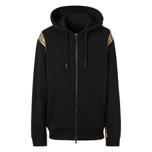 Sudadera con capucha y cremallera completa personalizada para ropa urbana informal, con etiqueta privada, al por mayor - Product Image 4