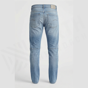Jeans de Mezclilla de Corte Recto y Ajustado para Hombre, Cintura Media, Algodón, Estilo Casual de Primavera - Product Image 5