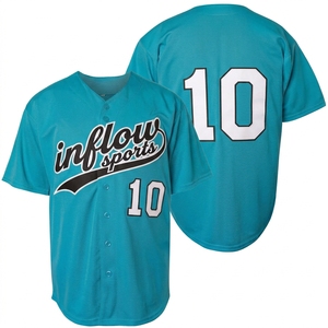Camisetas de Béisbol Sublimadas Personalizadas 100% Poliéster, Jersey Deportivo de Malla de Secado Rápido, Uniformes de Softbol para Adultos/Jóvenes - Product Image 2
