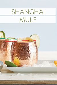 Copper cocktail <b>serving</b> mug <b>set</b> for luxury festive <b>beverage</b> tables hammered finish metal cups durable reusable <b>serving</b> mugs - Product Image 5