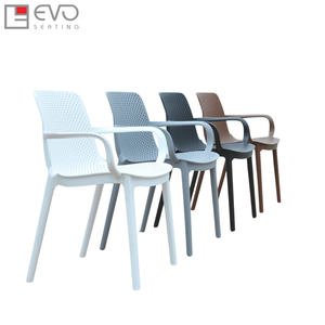Commercial Plastic <b>Chairs</b> for Indoor and <b>Outdoor</b> Use with Durable Frame and Easy Maintenance Surface - Product Image 5