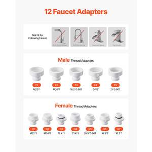 Blanco + oro cuidado de la piel baño fregadero grifo filtro purificador de agua para lavado de cara piel grifo purificador - Product Image 6