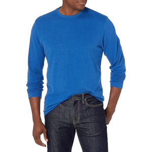 Suéter Casual de Algodón para Hombre, Cuello Redondo, Manga Larga, Corte Regular, Color Sólido, Otoño 2026, Alta Calidad - Product Image 4
