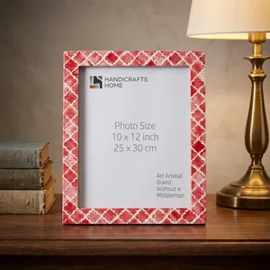 Cadre photo moderne en résine, support décoratif artistique pour photos, accessoires de maison faits à la main, vente en gros - Product Image 3