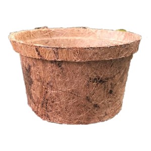 Vigifarm Iris Biodegradable Coconut Coir Durable Rustic Eco-Friendly Farmhouse Flower Pots <b>Planters</b> for <b>Garden</b> - Product Image 3