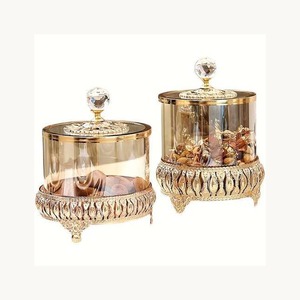 Metal Dry Fruits Gift <b>Box</b> Set Stylish New Design Customized <b>Storage</b> Container New Arrival For Wedding Return Gift - Product Image 1