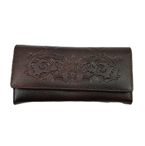Cartera de Cuero Genuino para Mujer, Porta Pasaportes, Tarjetero, Bolso de Mano, Monedero para Móvil, Venta al Por Mayor Directa de Fábrica - Product Image 4