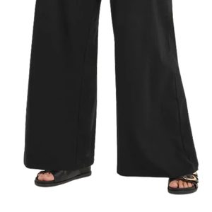 Women's Plus Size XL Boot Cut High Waist Soft <b>Stretch</b> Casual Pants 100% Cotton Breathable Quick Dry Drawstring Closure Loose Fit - Product Image 6