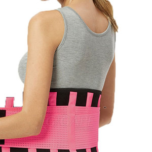 Fitness Support Adjustable Durable Compression Neoprene Waist Trimming <b>Belt</b> with Hook Loop Closure for <b>Exercise</b> Workout Sessions - Product Image 3