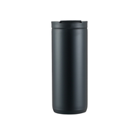 Gobelet à café de voyage 500 ml à double paroi en acier inoxydable isolé avec couvercle