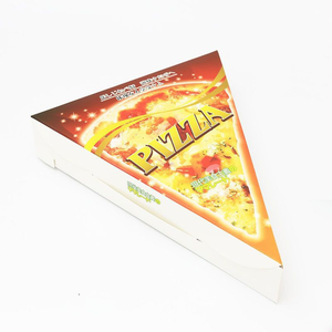Caja Triangular Desechable para Rebanadas de Pizza, Caja de Embalaje Personalizada para Pizza Individual para Comida para Llevar - Product Image 5