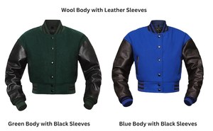 Veste universitaire verte et blanche pour homme, vêtement décontracté d'automne, coupe classique, col rabattu, fermeture à boutons, matière polyester et coton - Product Image 5