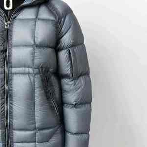 <b>Silver</b> Grey Heavy warm winter puffer <b>jacket</b> featuring thick insulation soft interior and reliable outdoor performance - Product Image 2
