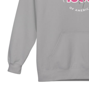 Sweat-shirt à capuche gris avec motif rose, broderie circulaire, en polaire, à manches longues, unisexe, décontracté, vêtements d'hiver tendance - Product Image 5