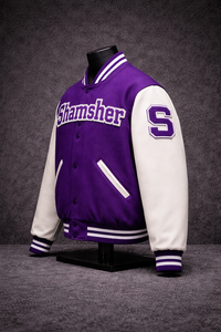 Veste de sport Shamsher en laine brodée de qualité supérieure pour homme, style streetwear, avec boutons recouverts, prix abordable, très vendue - Product Image 5